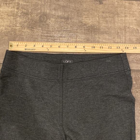 ANN TAYLOR LOFT Charcoal Shaping Bootcut Ponte Pants Size S - Picture 5 of 6